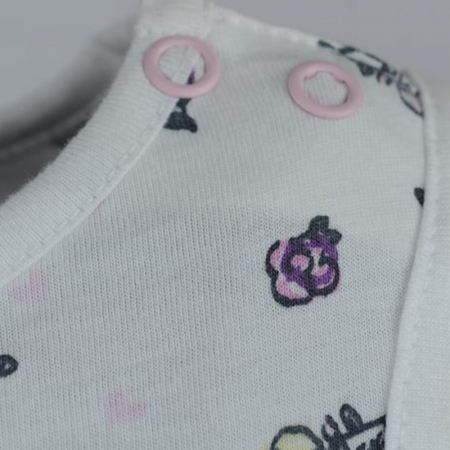 Rochita de vara pentru fete Wendee BV01900143-6-68-74-cm, Alb [1]