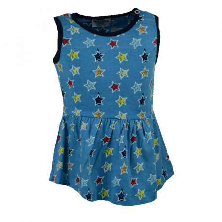 Îmbrăcăminte fete - Rochita de vara pentru fete Wendee BV01900266-1-74-80-cm, Albastru