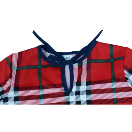 Rochita eleganta pentru fete Alessia SN-57-116-cm, Rosu [2]