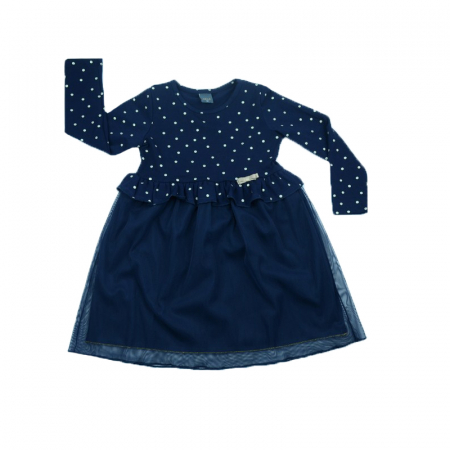 Rochite fete - Rochita eleganta pentru fete Atut 9158-98, Bleumarin