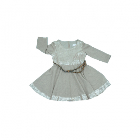 Rochita eleganta pentru fete Colibri REF1-MA-62, Crem [1]