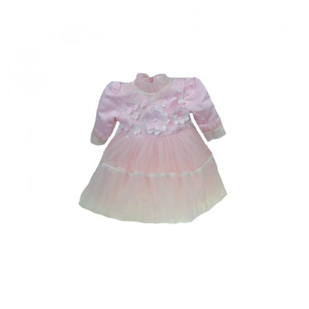 Botezul bebelusului - Rochita eleganta pentru fete Colibri RFC-10
