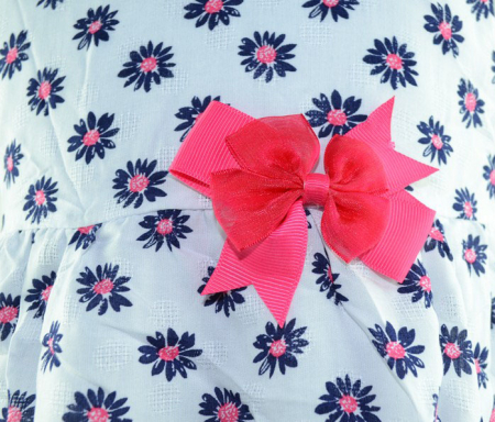 Rochita eleganta pentru fete Mewa MWA012-116, Alb [1]