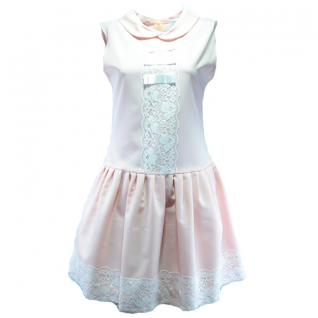Îmbrăcăminte fete - Rochita eleganta pentru fete Mini Junior ANBJ5-98, Roz