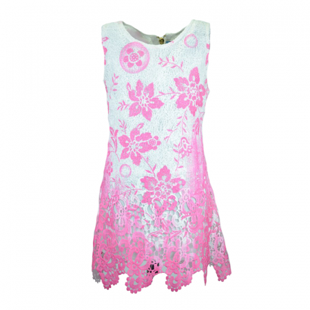 Îmbrăcăminte fete - Rochita eleganta pentru fete Mini Junior DK10-104, Multicolor