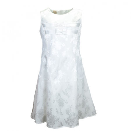 Îmbrăcăminte fete - Rochita eleganta pentru fete Mini Junior FNA2-134-cm, Alb
