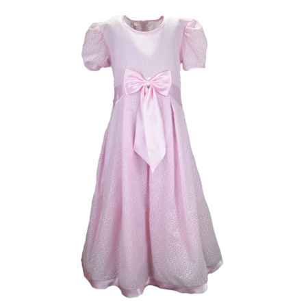 Îmbrăcăminte fete - Rochita eleganta pentru fete Mini Junior FRR-122-cm, Roz