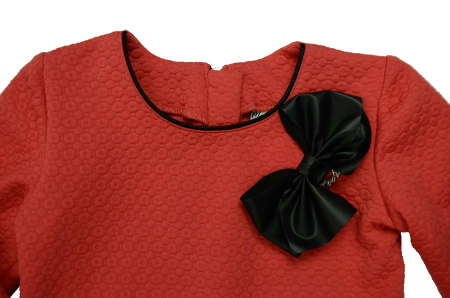 Rochita eleganta pentru fete Mini Junior MDI58-128, Rosu [1]