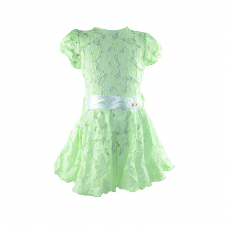Îmbrăcăminte fete - Rochita eleganta pentru fete Mini Junior MWA017-104, Verde