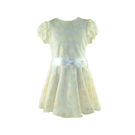 Îmbrăcăminte fete - Rochita eleganta pentru fete Mini Junior MWA14-116, Crem