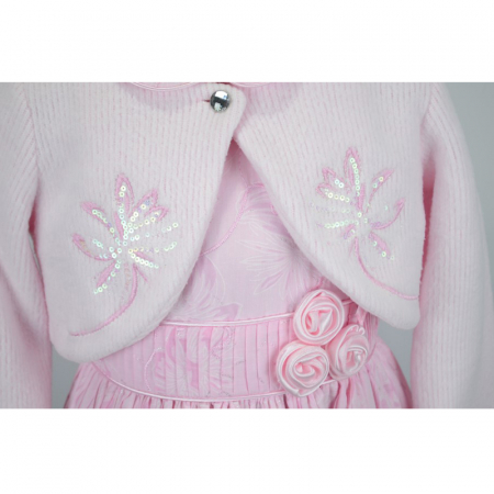 Rochita eleganta pentru fete Mini Junior RB9-104-cm, Roz [2]