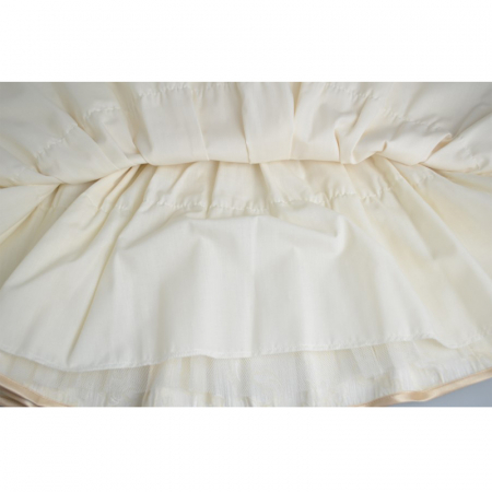Rochita eleganta pentru fete Mini Junior RC51-110-cm, Crem [5]