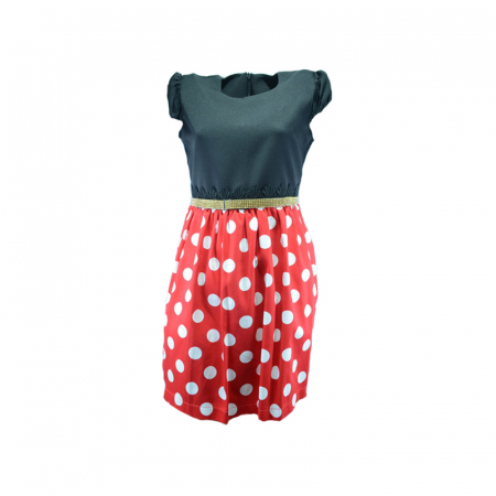 Îmbrăcăminte fete - Rochita eleganta pentru fete Mini Junior RCH1R-140, Multicolor