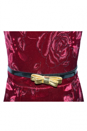 Rochita eleganta pentru fete Mini Junior RF-1-104, Visiniu [1]