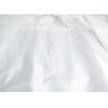 Rochita eleganta pentru fete Mini Junior RM-21-158-cm, Alb [3]