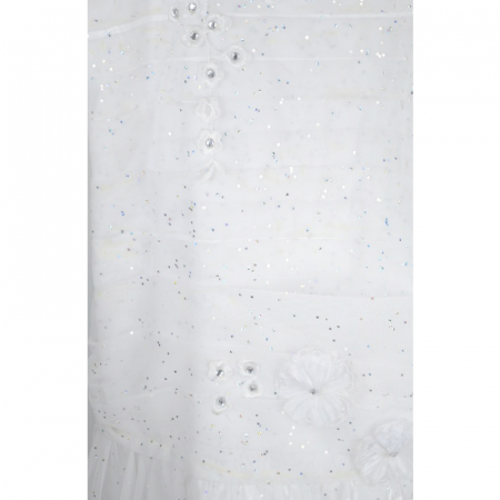 Rochita eleganta pentru fete Mini Junior RM-21-158-cm, Alb [2]