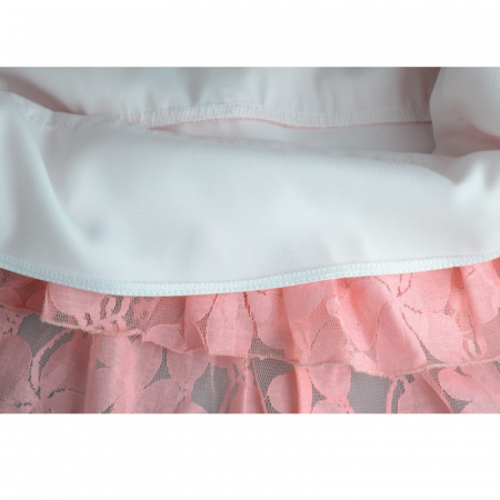 Rochita eleganta pentru fete Mini Junior RM-3-128-cm, Roz [3]