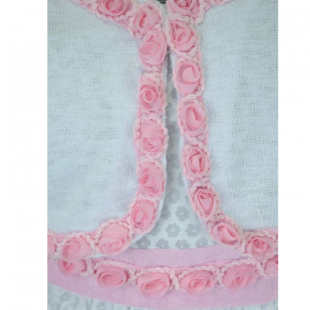Rochita eleganta pentru fete Mini Junior RM-6-116-cm, Gri [2]