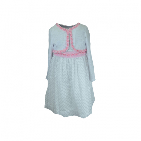 Îmbrăcăminte fete - Rochita eleganta pentru fete Mini Junior RM-6-116-cm, Gri