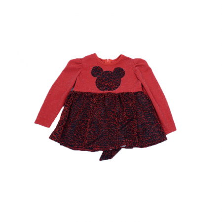Îmbrăcăminte fete - Rochita eleganta pentru fete Mini Junior SN-68-110-cm, Rosu