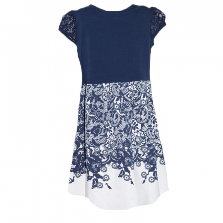 Rochita pentru fete Atut 6042_116 cm, Bleumarin [1]