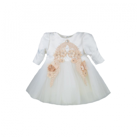 Rochite elegante de la 0 la 9 luni - Rochita pentru fete Colibri 1183-A