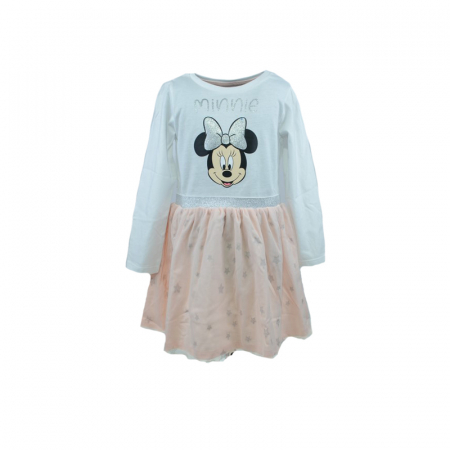 Îmbrăcăminte fete - Rochita pentru fete E Plus M Minnie Mouse 826165-110-cm, Alb