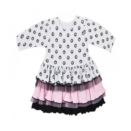 Îmbrăcăminte fete - Rochita pentru fete Koala Love Birds 06-127-86-cm, Multicolor