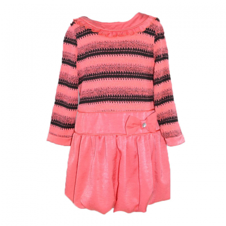 Îmbrăcăminte fete - Rochita pentru fete Mini Junior 104-75_104 cm, Roz