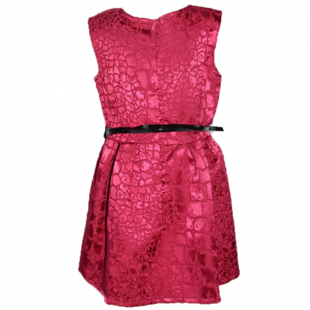 Rochita pentru fete Mini Junior 110-95V_110 cm, Visiniu [1]