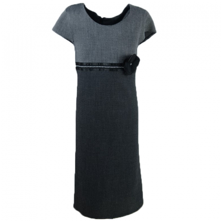 Îmbrăcăminte fete - Rochita pentru fete Mini Junior 128-90G_128 cm, Gri