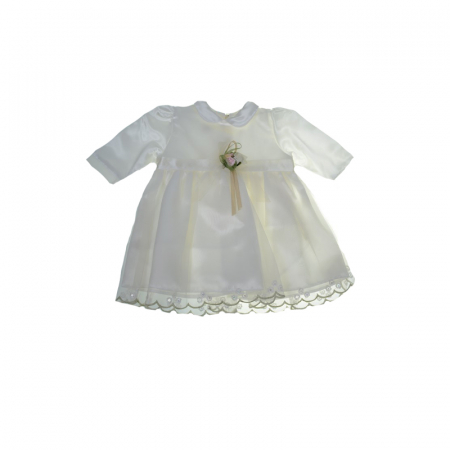 Botezul bebelusului - Rochita pentru fete Mini Junior 200-62A