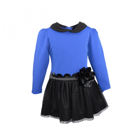 Rochite fete - Rochita pentru fete Mini Junior 3709B-92, Bleumarin