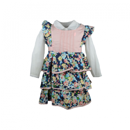 Îmbrăcăminte fete - Rochita pentru fete Mini Junior 863M-92, Multicolor