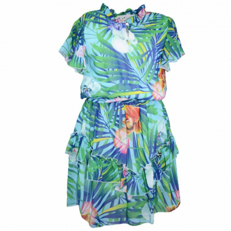 Îmbrăcăminte fete - Rochita pentru fete Mini Junior IGM-37, Multicolor