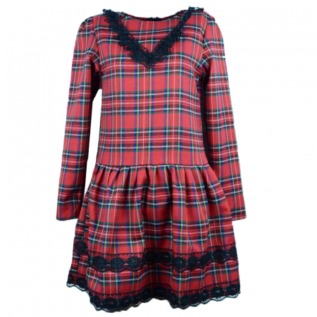 Îmbrăcăminte fete - Rochita pentru fete Mini Junior SN-17/1-110-cm
