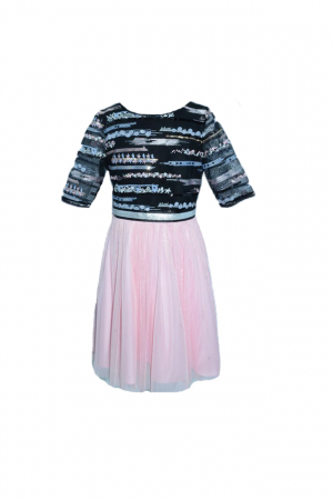 Îmbrăcăminte fete - Rochita pentru fete Viwa W-01-128, Multicolor