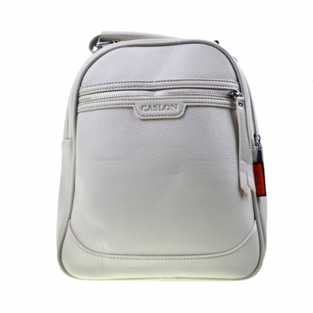 Rucsacuri de dama - Rucsac dama casual Caslon RS-C1, Crem