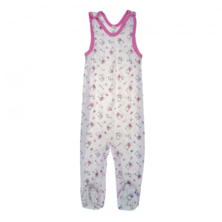 Salopete bebelusi fete - Salopeta fara maneci pentru fete Koala Bobas Fashion 1813RM-86, Roz
