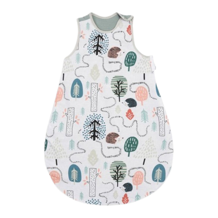 Saci de dormit - Sac de dormit fara picioare din bumbac marimea S pentru copii Sensillo SILLO-398976, Verde