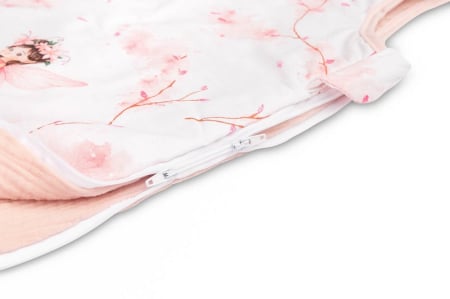 Sac de dormit fara picioare din bumbac marimea M pentru copii Sensillo SILLO-399058, Roz [3]
