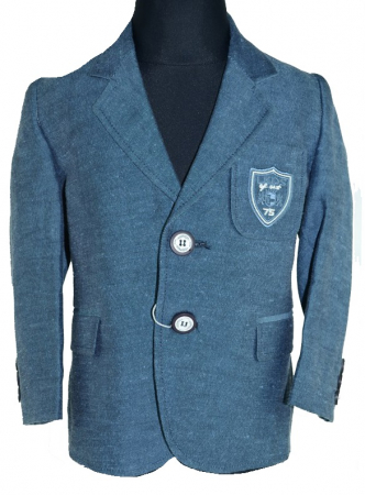 Sacouri - Sacou elegant pentru baieti LA KIDS 1359-00AL-80, Albastru