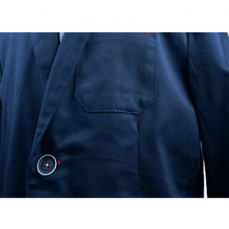 Sacou elegant pentru baieti AS-DOP AD2-B-158-cm, Bleumarin [1]