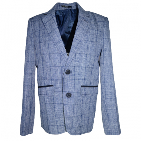 Sacouri - Sacou elegant pentru baieti LOOKS KIDS LK1803-1, Albastru