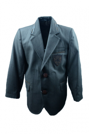 Sacouri - Sacou elegant pentru baieti LA Kids 1338G-110-cm, Gri