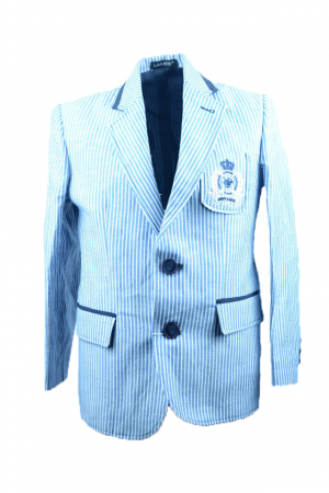 Sacouri - Sacou elegant pentru baieti LA Kids 1447-06A-158-cm, Albastru