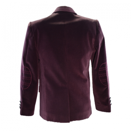 Sacou elegant pentru baieti LA Kids 1581-V, Visiniu [1]