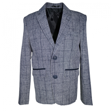 Sacouri - Sacou elegant pentru baieti Looks Kids LK1803-3, Albastru