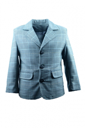 Îmbrăcăminte băieți - Sacou elegant pentru baieti Mini Junior SBN-G-110-cm, Gri