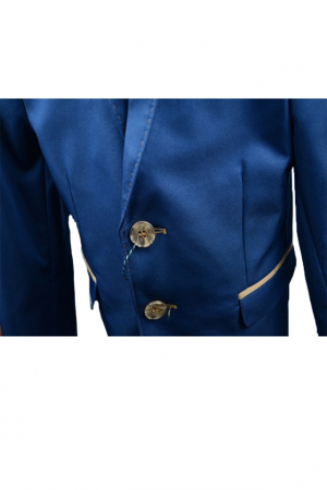 Sacou elegant pentru baieti Semina SBSM41-AL-128-cm, Albastru [1]